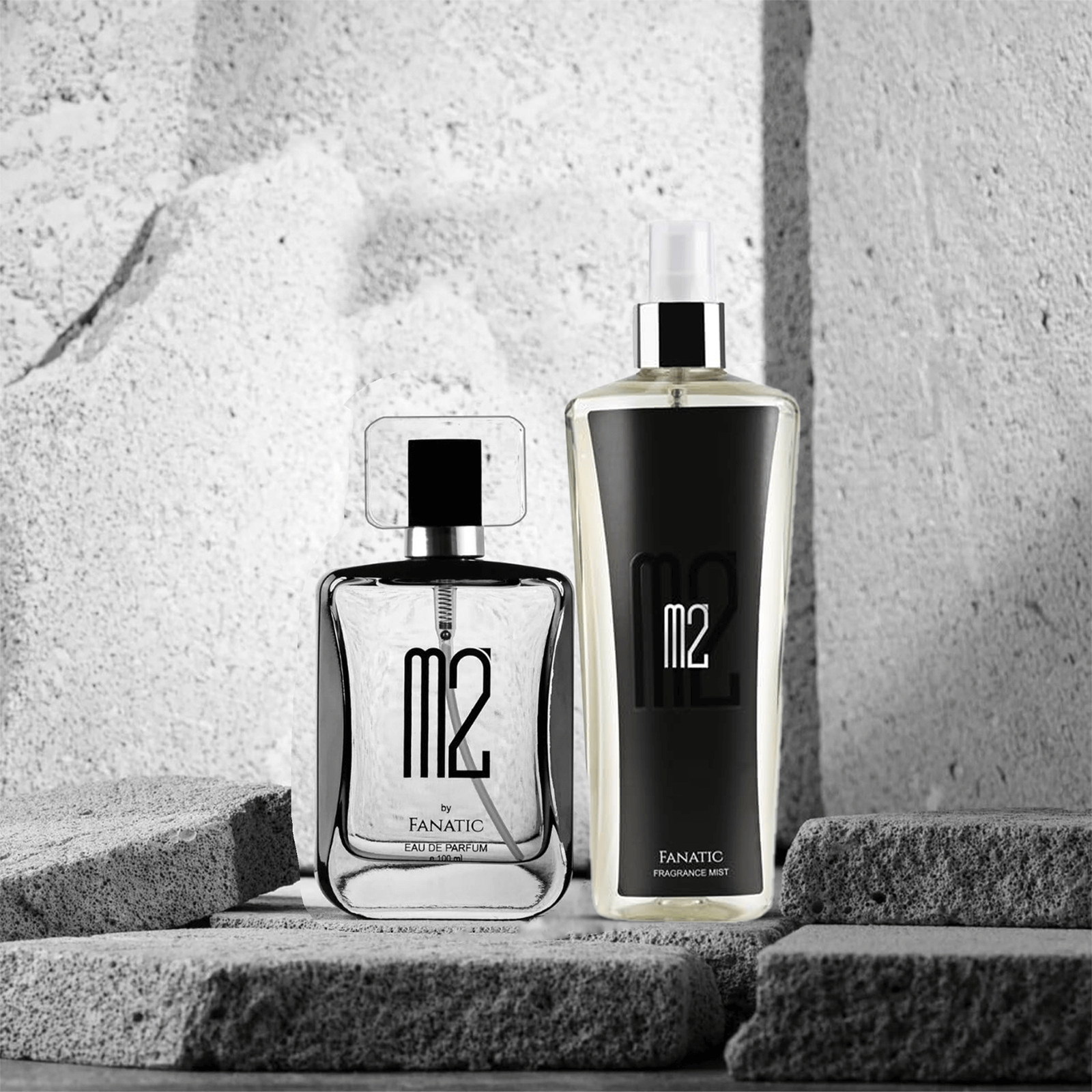 Fanatic M2 100 Ml Perfume & M2 Body Mist Spray 250 Ml