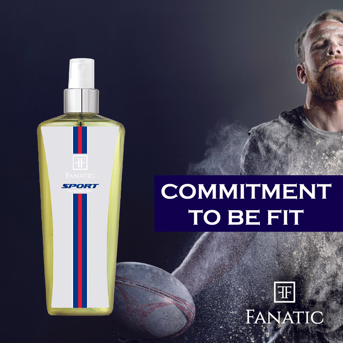 FANATIC SPORT BODY MIST FOR MEN (250 ml)
