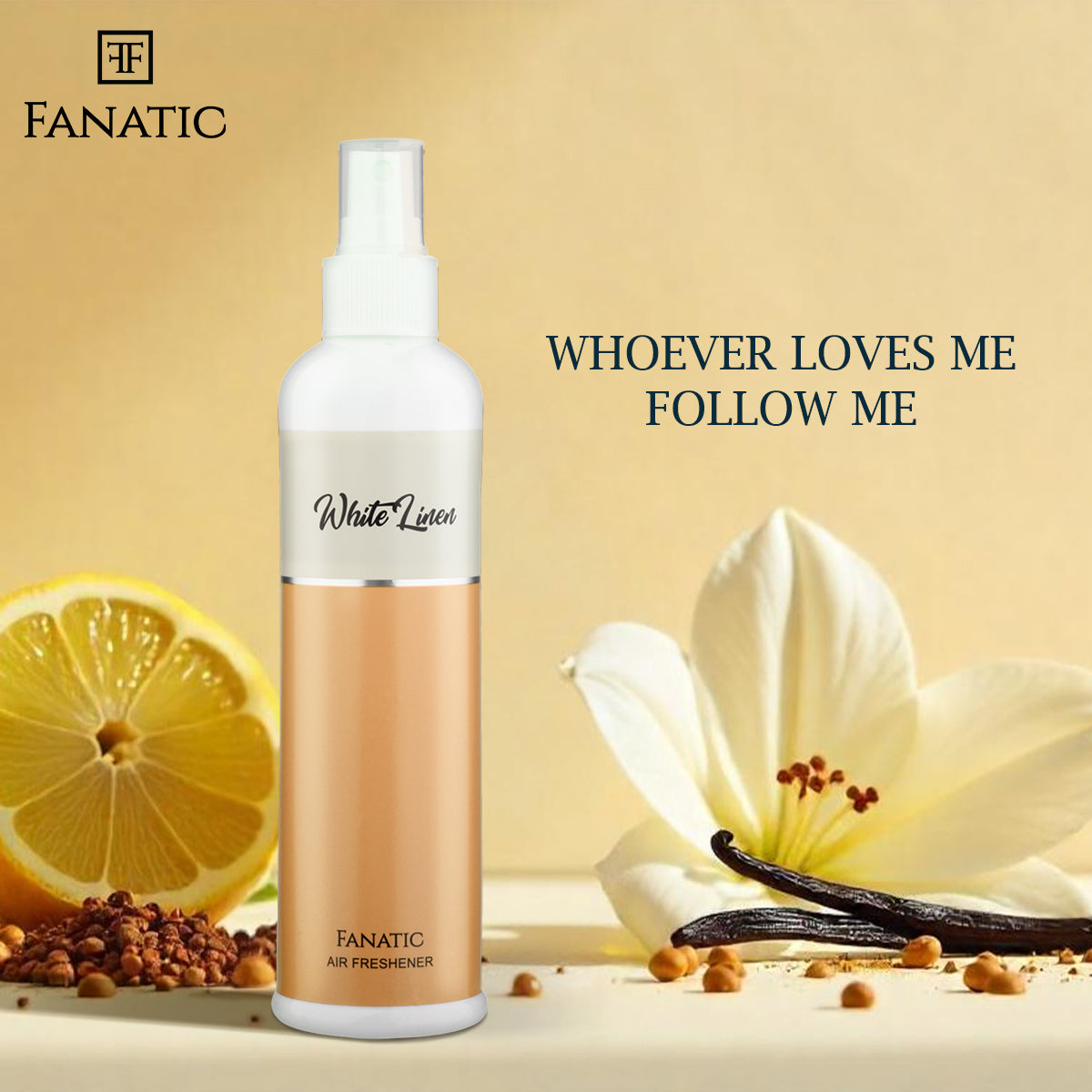 FANATIC WHITE LINEN DEO