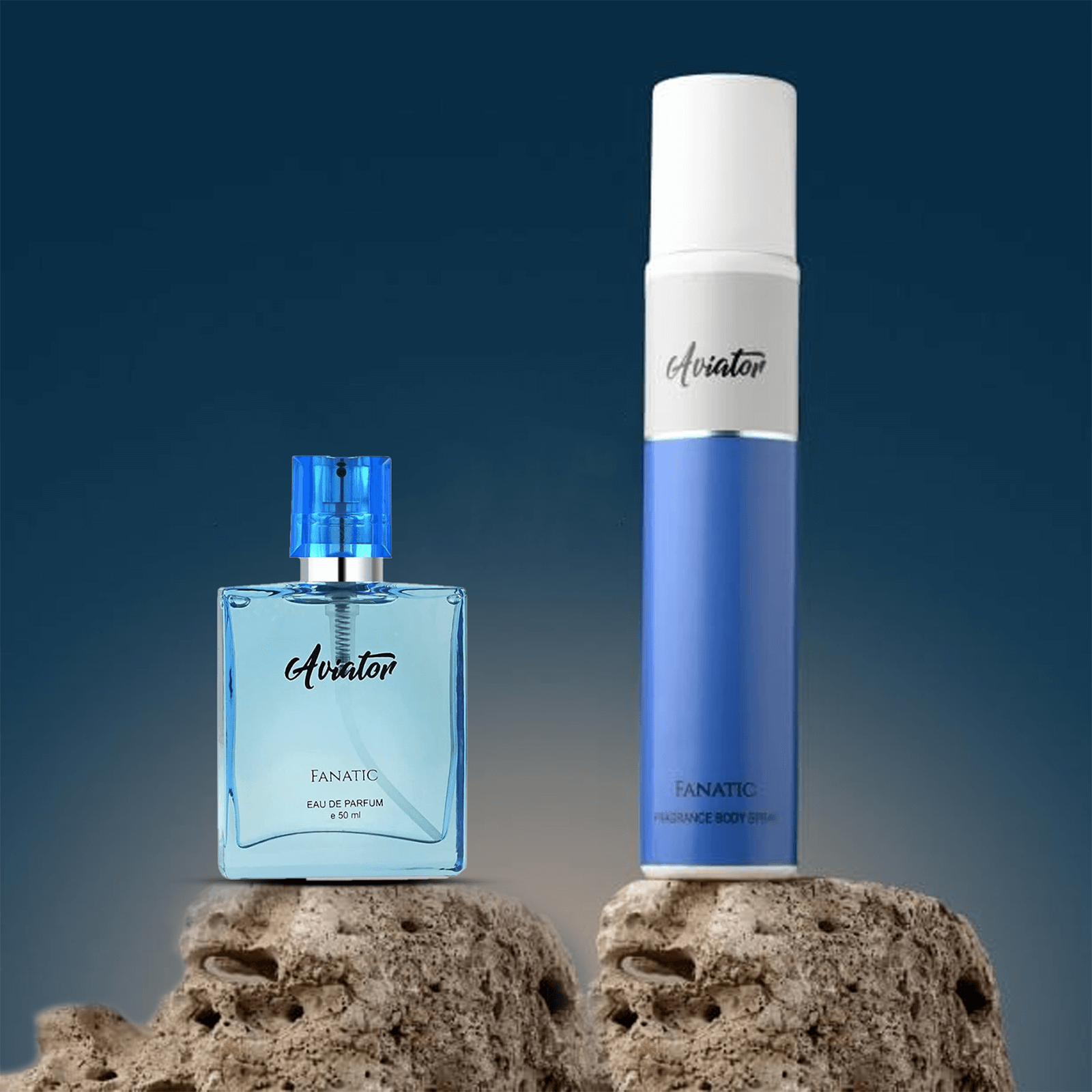 Fanatic Aviator Perfume & Body Mist 150 Ml Combo