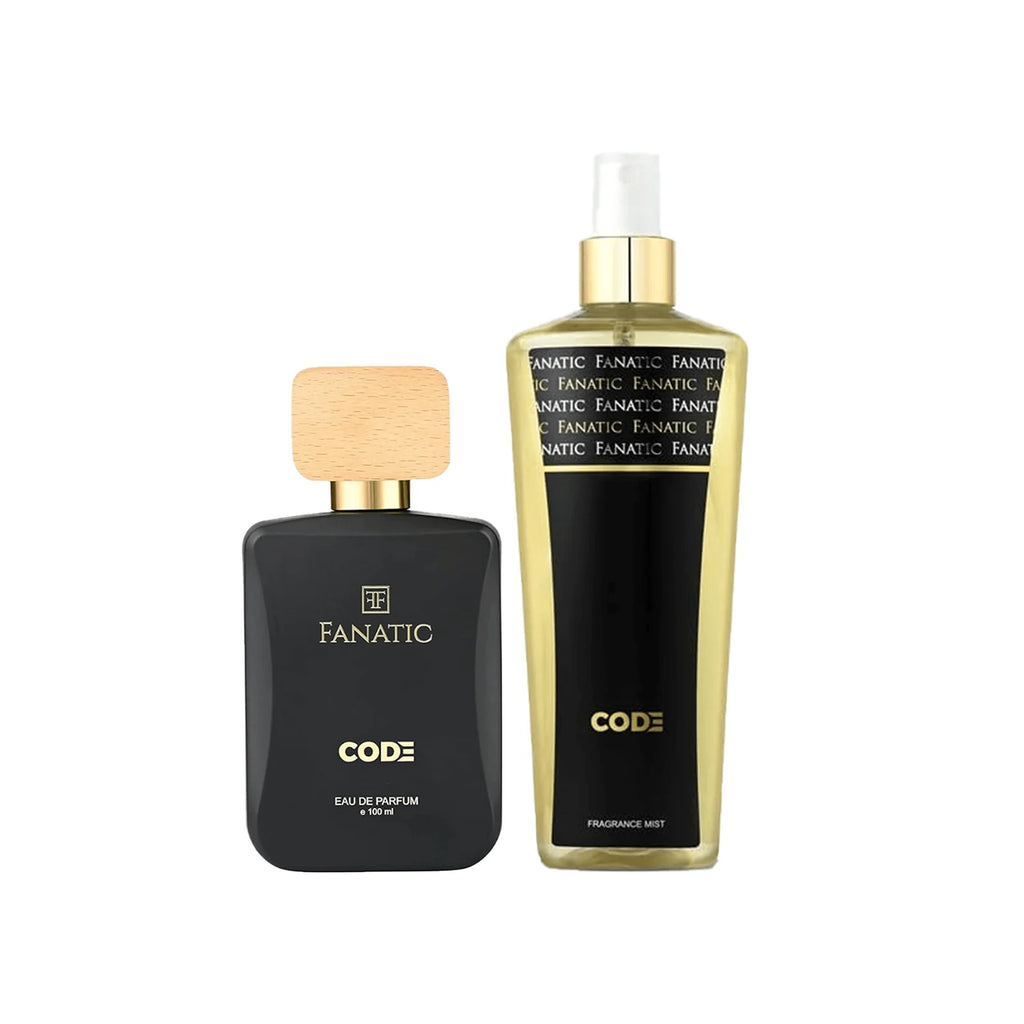 COMBO Code Perfume + Code Body Mist + Attire Blue Miniature