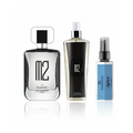 Combo M2 Perfume + M2 Body Mist + Attire Blue 8ml Miniature
