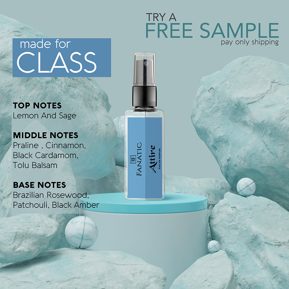 Perfume Trial Pack of 5 x 8 Ml Perfume